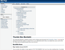 Tablet Screenshot of bandwiki.ca